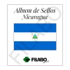 HOJAS ALBUM DE SELLOS DE NICARAGUA FILABO