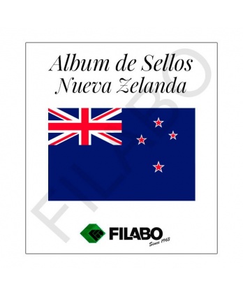 HOJAS ALBUM DE SELLOS DE NUEVA ZELANDA FILABO