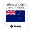 HOJAS ALBUM DE SELLOS DE NUEVA ZELANDA FILABO