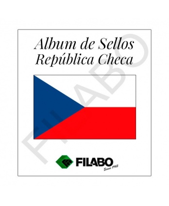 HOJAS ALBUM DE SELLOS DE REPUBLICA CHECA FILABO