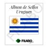 HOJAS ALBUM DE SELLOS DE URUGUAY