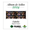 HOJAS FILABO ALBUM DE SELLOS DE ESPAÑA BLOQUE DE CUATRO - SELLOS Y HOJITAS BLOQUE