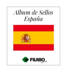 HOJAS FILABO ALBUM DE SELLOS DE ESPAÑA - SELLOS Y HOJITAS BLOQUE