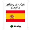 HOJAS FILABO ALBUM DE SELLOS DE ESPAÑA - SELLOS Y HOJITAS BLOQUE