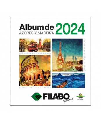 FILABO HOJAS ALBUM DE SELLOS DE AZORES Y MADEIRA 2023