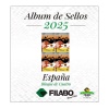 HOJAS FILABO ALBUM DE SELLOS DE ESPAÑA BLOQUE DE CUATRO - SELLOS Y HOJITAS BLOQUE