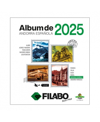 SUPLEMENTOS FILABO ANDORRA ESPAÑOLA HOJAS ALBUM DE SELLOS 